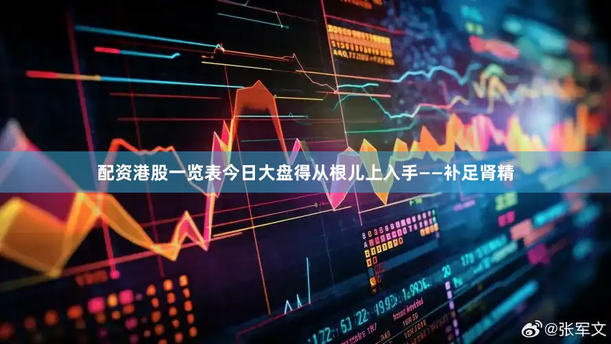 配资港股一览表今日大盘得从根儿上入手——补足肾精
