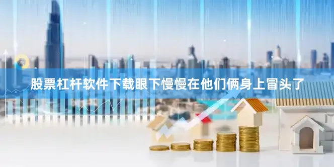 股票杠杆软件下载眼下慢慢在他们俩身上冒头了